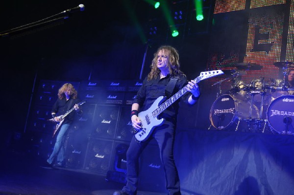 Megadeth at ACL Live at the Moody Theater, Austin, Texas 03/03/2012