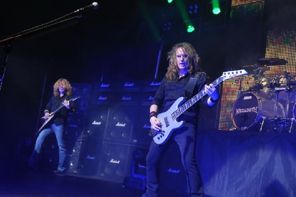 Megadeth at ACL Live at the Moody Theater, Austin, Texas 03/03/2012