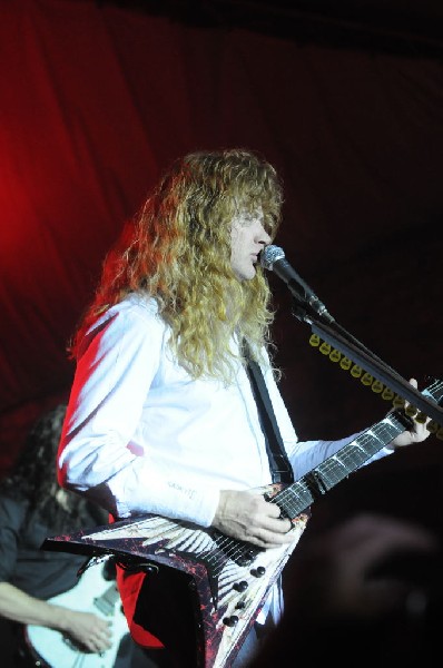 Megadeth at Stubb's BarBQ Austin, Texas 03/26/2010