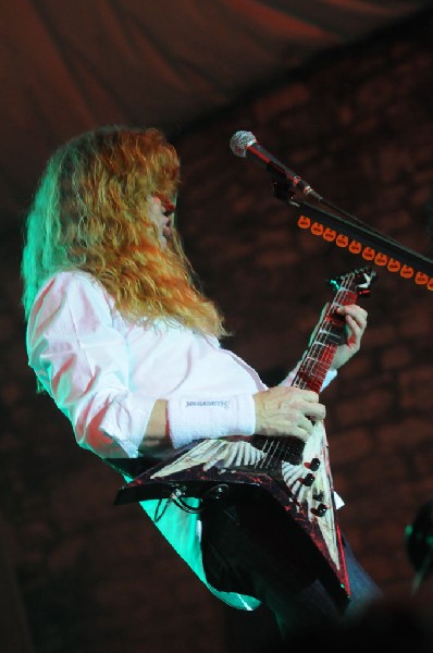 Megadeth at Stubb's BarBQ Austin, Texas 03/26/2010