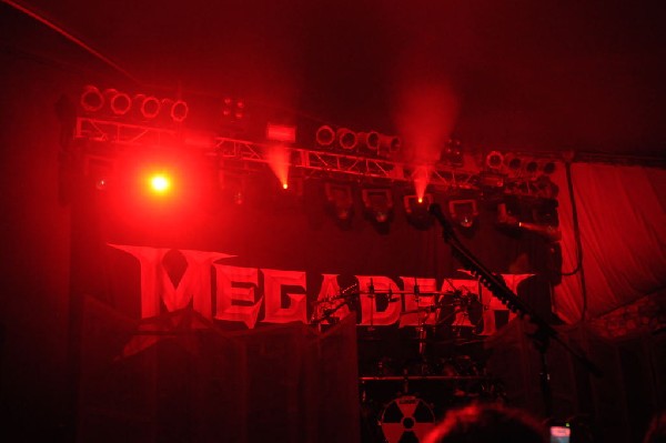 Megadeth at Stubb's BarBQ Austin, Texas 03/26/2010