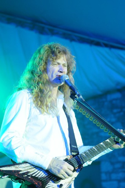 Megadeth at Stubb's BarBQ Austin, Texas 03/26/2010