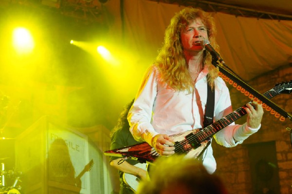 Megadeth at Stubb's BarBQ Austin, Texas 03/26/2010