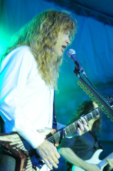 Megadeth at Stubb's BarBQ Austin, Texas 03/26/2010