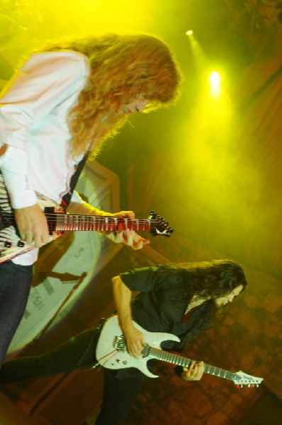Megadeth at Stubb's BarBQ Austin, Texas 03/26/2010