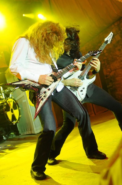 Megadeth at Stubb's BarBQ Austin, Texas 03/26/2010