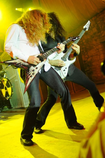 Megadeth at Stubb's BarBQ Austin, Texas 03/26/2010