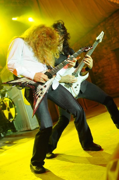 Megadeth at Stubb's BarBQ Austin, Texas 03/26/2010