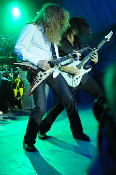 Megadeth at Stubb's BarBQ Austin, Texas 03/26/2010