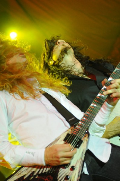 Megadeth at Stubb's BarBQ Austin, Texas 03/26/2010