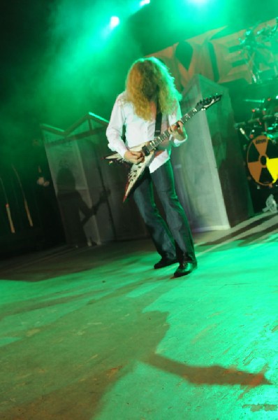 Megadeth at Stubb's BarBQ Austin, Texas 03/26/2010