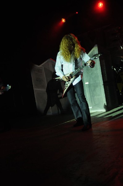 Megadeth at Stubb's BarBQ Austin, Texas 03/26/2010