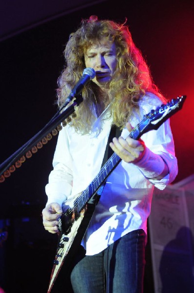 Megadeth at Stubb's BarBQ Austin, Texas 03/26/2010