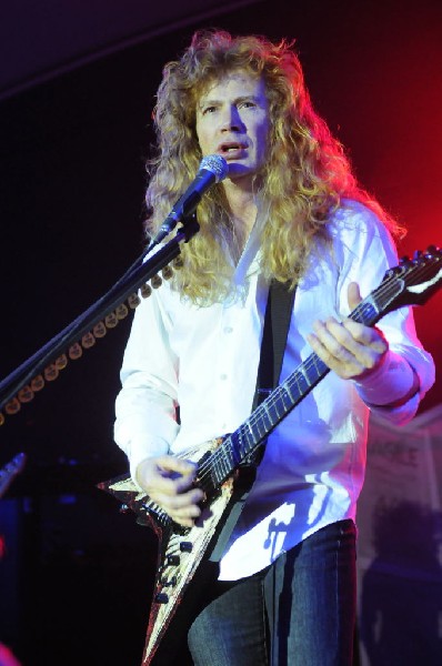 Megadeth at Stubb's BarBQ Austin, Texas 03/26/2010