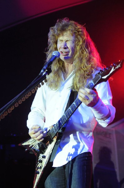 Megadeth at Stubb's BarBQ Austin, Texas 03/26/2010