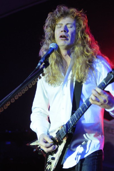 Megadeth at Stubb's BarBQ Austin, Texas 03/26/2010