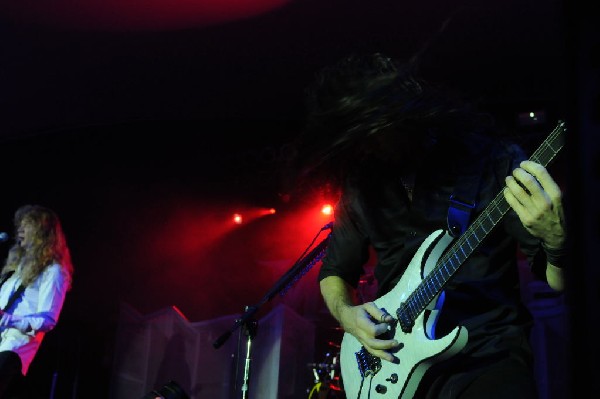 Megadeth at Stubb's BarBQ Austin, Texas 03/26/2010