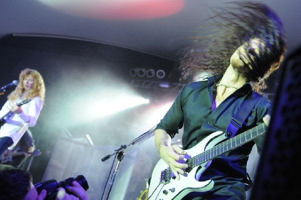 Megadeth at Stubb's BarBQ Austin, Texas 03/26/2010