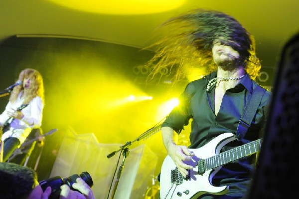 Megadeth at Stubb's BarBQ Austin, Texas 03/26/2010