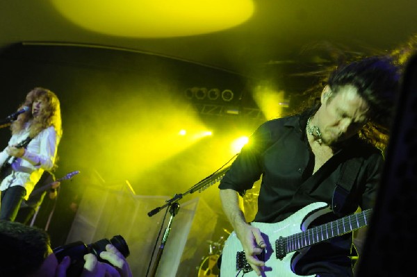 Megadeth at Stubb's BarBQ Austin, Texas 03/26/2010