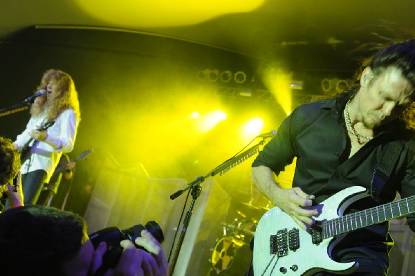 Megadeth at Stubb's BarBQ Austin, Texas 03/26/2010