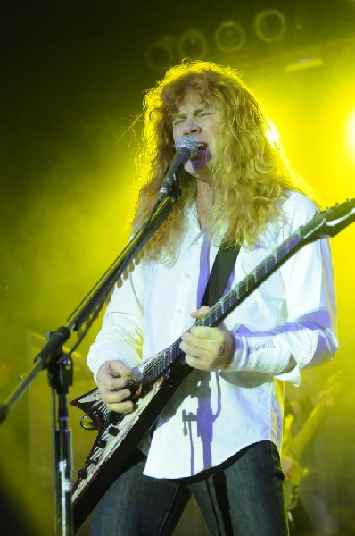 Megadeth at Stubb's BarBQ Austin, Texas 03/26/2010