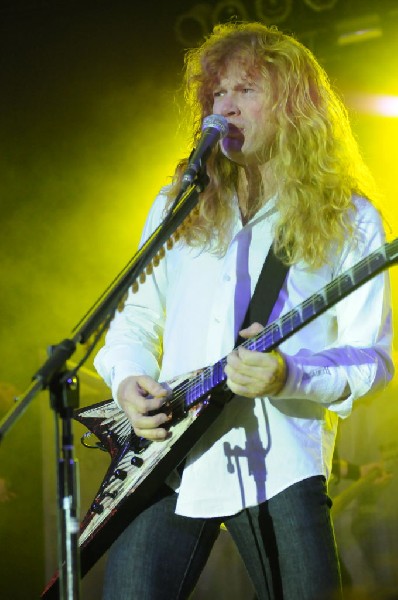 Megadeth at Stubb's BarBQ Austin, Texas 03/26/2010