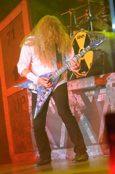 Megadeth at Superpages.com Center, Dallas Texas, 09/24/10 Opening night of