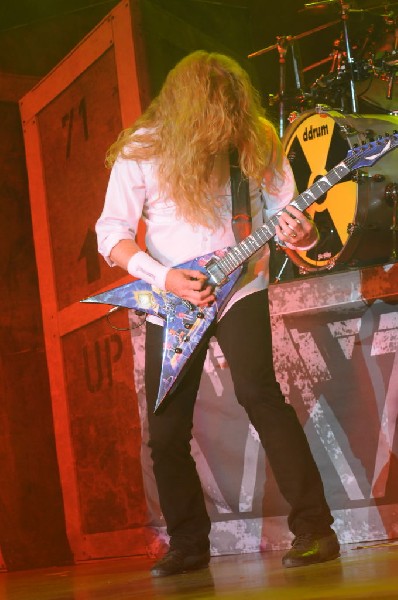 Megadeth at Superpages.com Center, Dallas Texas, 09/24/10 Opening night of