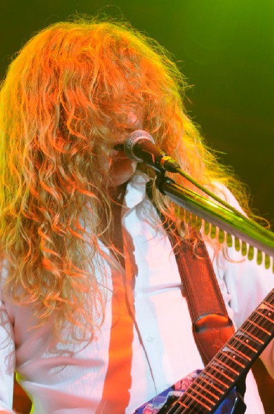 Megadeth at Superpages.com Center, Dallas Texas, 09/24/10 Opening night of