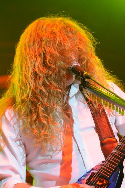 Megadeth at Superpages.com Center, Dallas Texas, 09/24/10 Opening night of