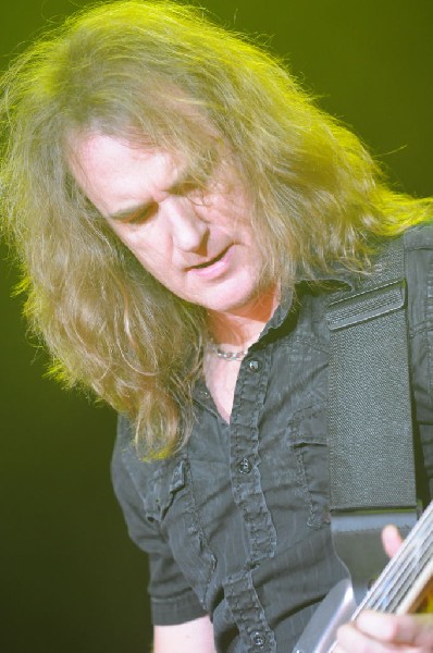 Megadeth at Superpages.com Center, Dallas Texas, 09/24/10 Opening night of