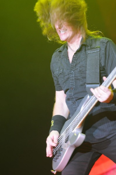 Megadeth at Superpages.com Center, Dallas Texas, 09/24/10 Opening night of