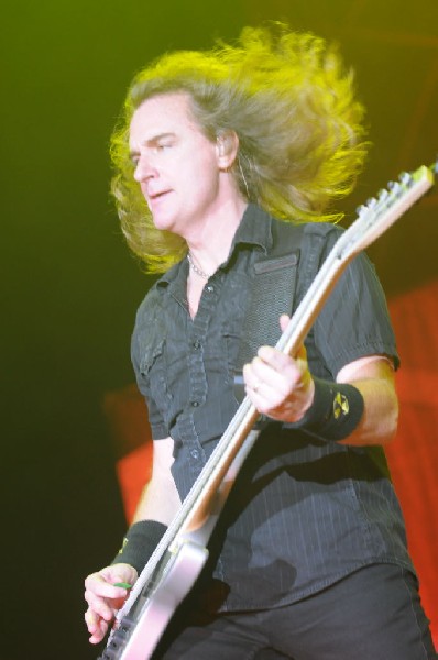 Megadeth at Superpages.com Center, Dallas Texas, 09/24/10 Opening night of