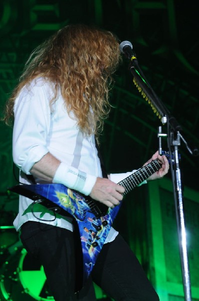 Megadeth at Superpages.com Center, Dallas Texas, 09/24/10 Opening night of