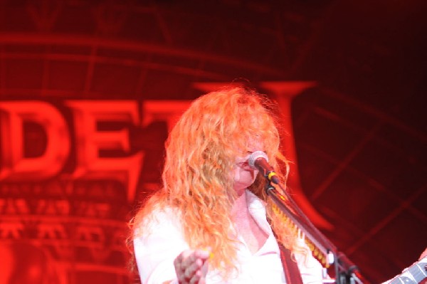 Megadeth at Superpages.com Center, Dallas Texas, 09/24/10 Opening night of