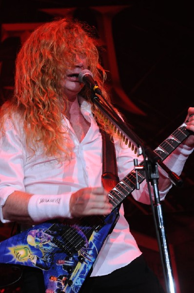Megadeth at Superpages.com Center, Dallas Texas, 09/24/10 Opening night of