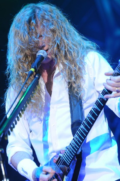 Megadeth at Superpages.com Center, Dallas Texas, 09/24/10 Opening night of
