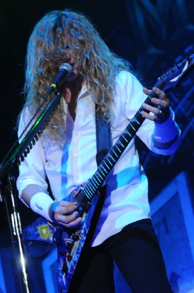 Megadeth at Superpages.com Center, Dallas Texas, 09/24/10 Opening night of