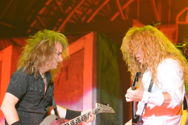 Megadeth at Superpages.com Center, Dallas Texas, 09/24/10 Opening night of