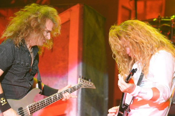Megadeth at Superpages.com Center, Dallas Texas, 09/24/10 Opening night of