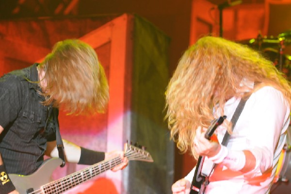 Megadeth at Superpages.com Center, Dallas Texas, 09/24/10 Opening night of