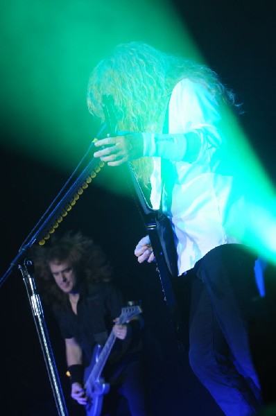 Megadeth at Superpages.com Center, Dallas Texas, 09/24/10 Opening night of