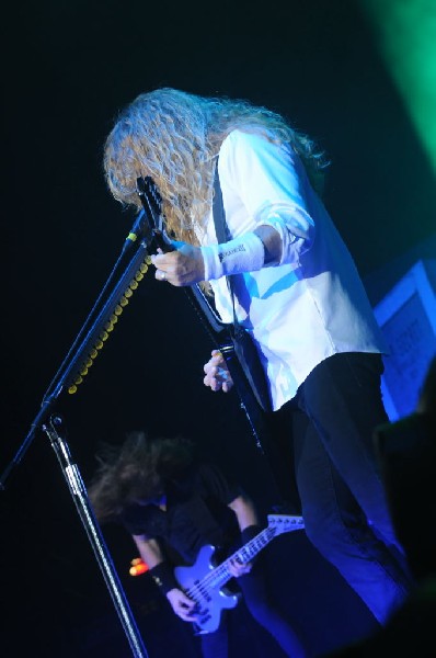 Megadeth at Superpages.com Center, Dallas Texas, 09/24/10 Opening night of