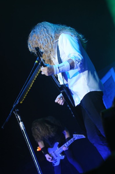 Megadeth at Superpages.com Center, Dallas Texas, 09/24/10 Opening night of