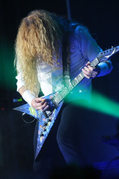 Megadeth at Superpages.com Center, Dallas Texas, 09/24/10 Opening night of