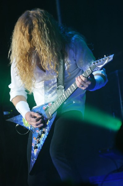 Megadeth at Superpages.com Center, Dallas Texas, 09/24/10 Opening night of