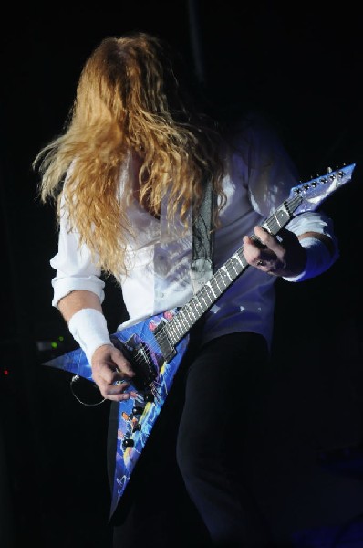 Megadeth at Superpages.com Center, Dallas Texas, 09/24/10 Opening night of