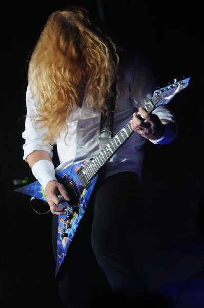 Megadeth at Superpages.com Center, Dallas Texas, 09/24/10 Opening night of