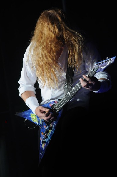 Megadeth at Superpages.com Center, Dallas Texas, 09/24/10 Opening night of
